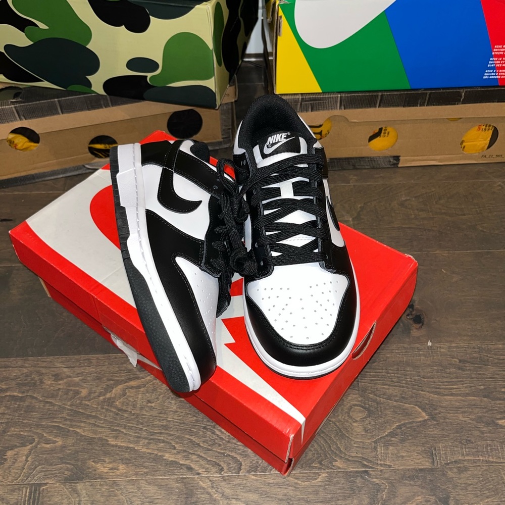 Nike dunk low black/white